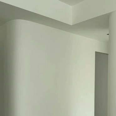 沙鹿室內油漆粉刷施工實景，牆面平整細膩